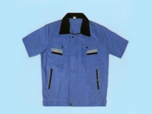 XC-My122湖蓝细斜纹紫灰袋