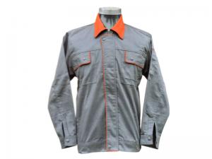 XC-JS-02007中灰帆布橘领