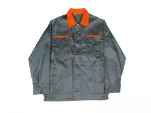 XC-My039深灰桔红领2#